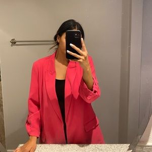 NWT Bright Pink Blazer